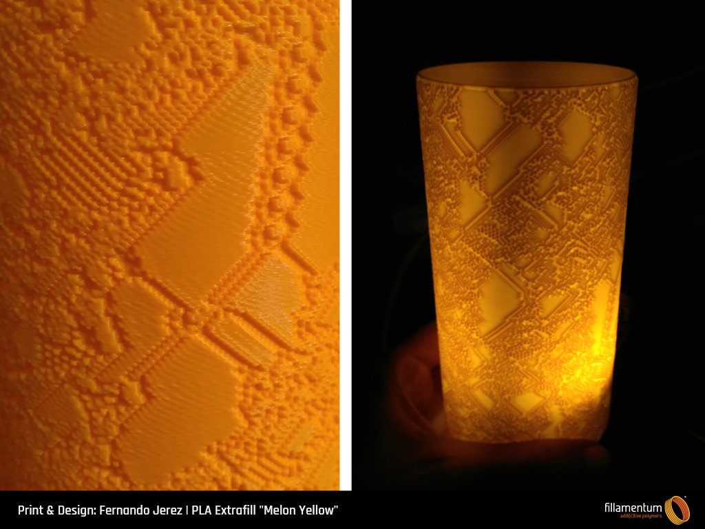 PLA Extrafill "Melon Yellow" PLA Extrafill "Melon Yellow"
