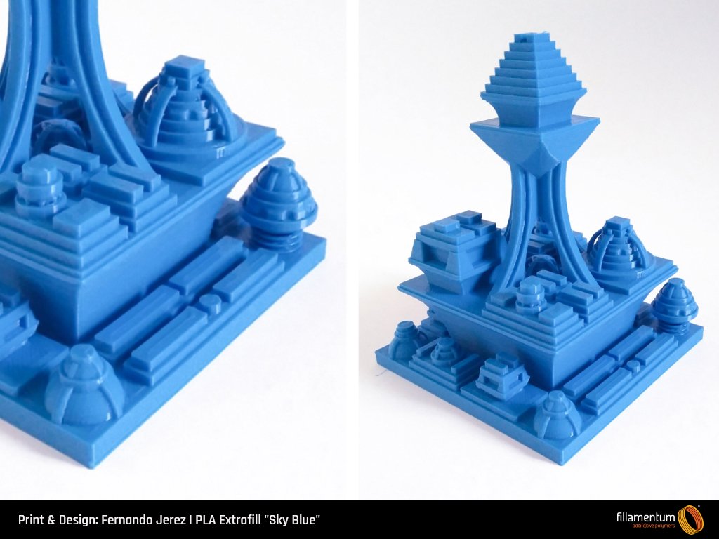 PLA Extrafill "Sky Blue" PLA Extrafill "Sky Blue"