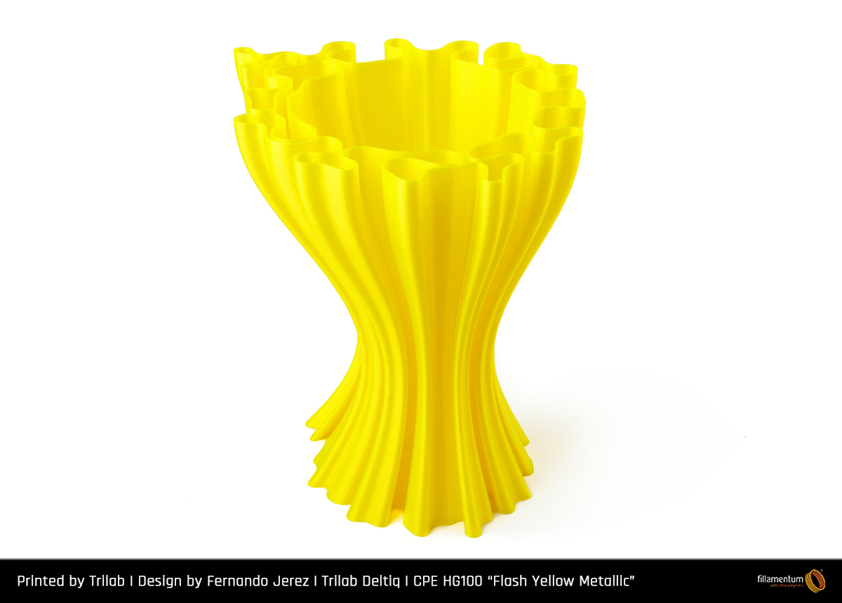 CPE_HG100_Flash_Yellow_Metallic_Trilab_Vase CPE_HG100_Flash_Yellow_Metallic_Trilab_Vase