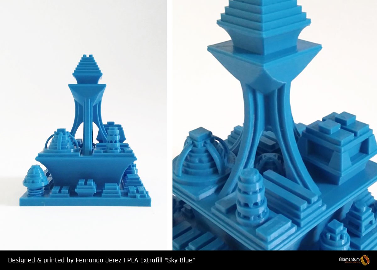PLA_Extrafill_Sky_Blue_Fernando_Jerez_Tower_2 PLA_Extrafill_Sky_Blue