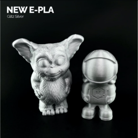 E-PLA Glitz Silver E-PLA Glitz Silver