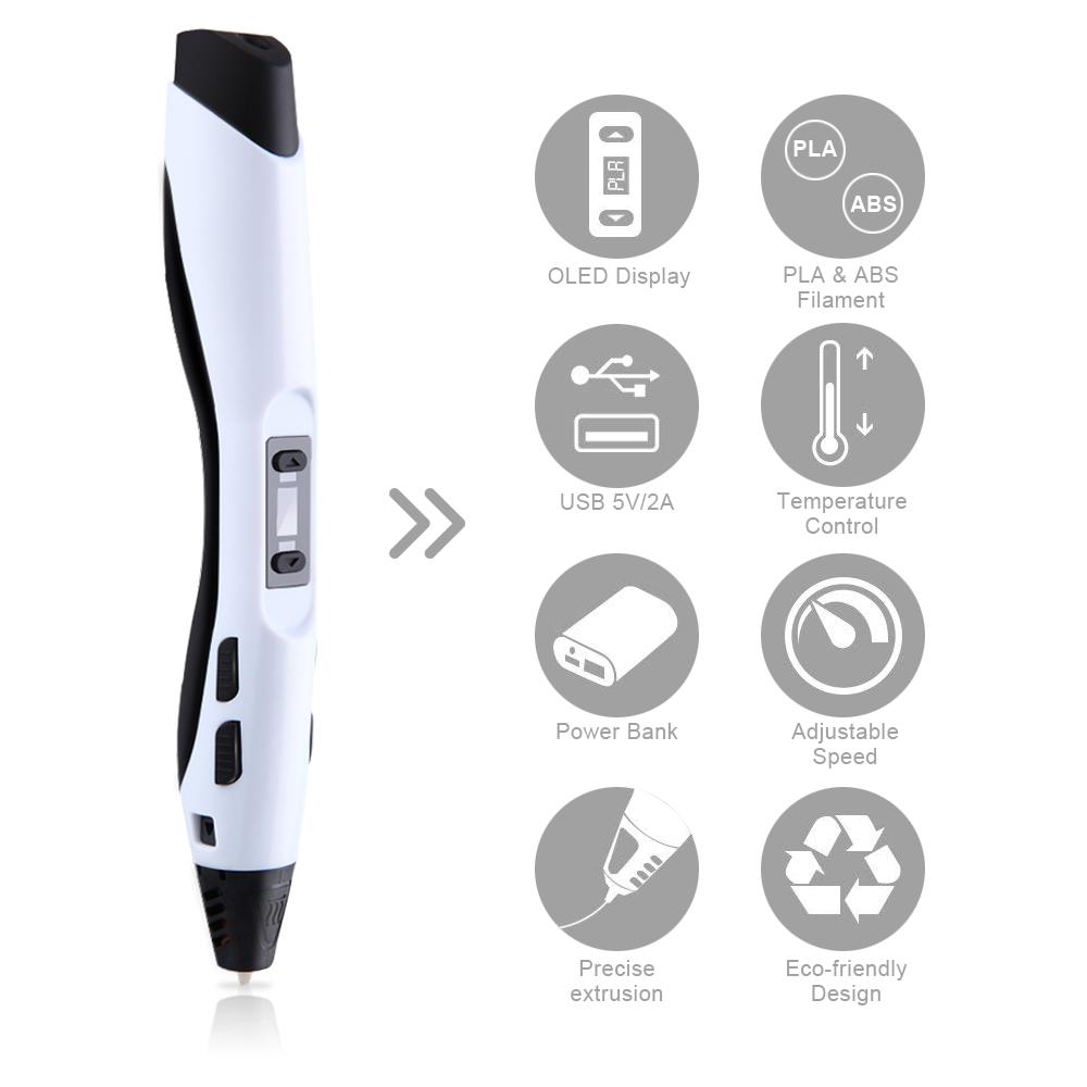 Sunlu-SL-300-3D-Pen-White